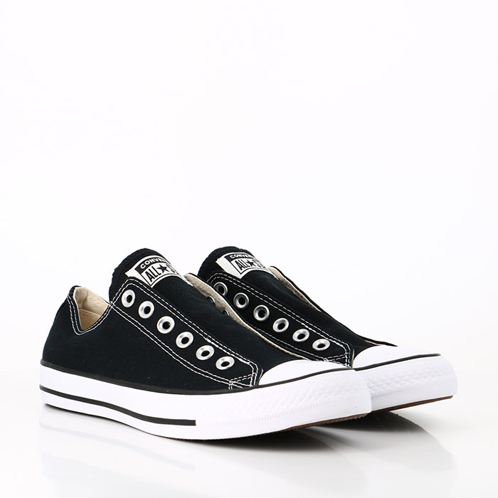 Converse chaussures converse chuck taylor all star slip black white black noir1325201_2