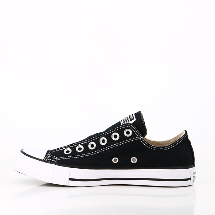 Converse chaussures converse chuck taylor all star slip black white black noir1325201_3