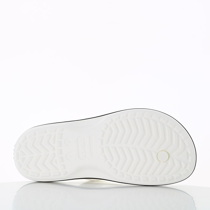 Crocs chaussures crocs crocband flip white blanc1340301_3