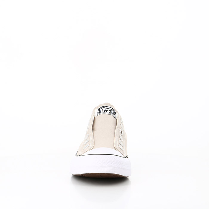 Converse chaussures converse chuck taylor all star slip papyrus white black beige1341601_5