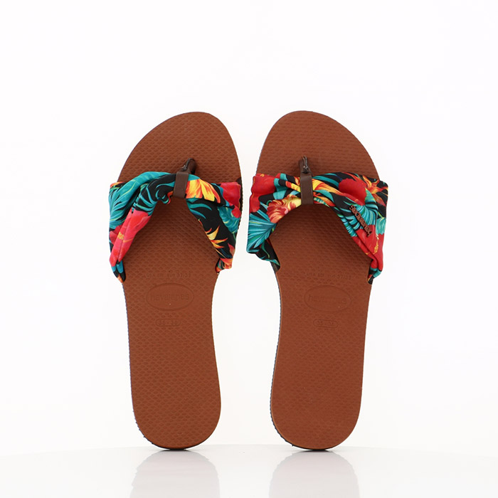 Havaianas chaussures havaianas you saint tropez rust marron