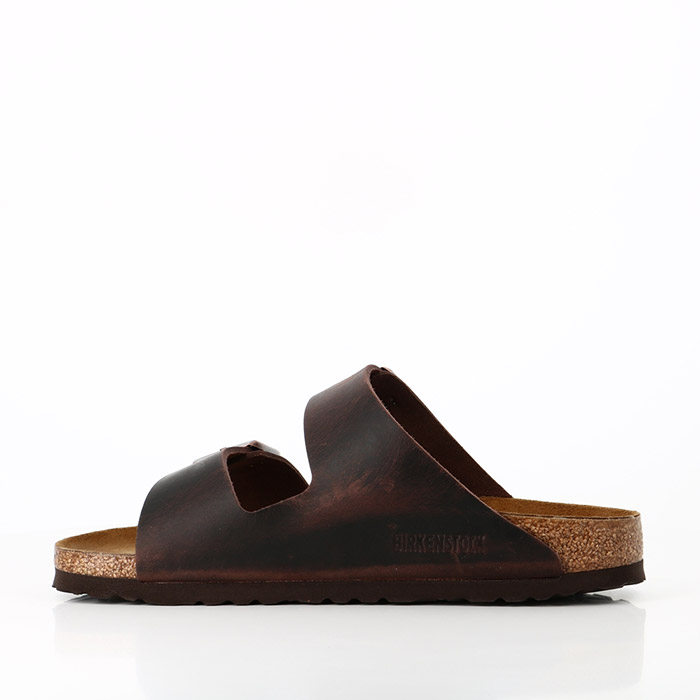 Birkenstock chaussures birkenstock arizona  sfb cuir habana  femme marron1345801_2