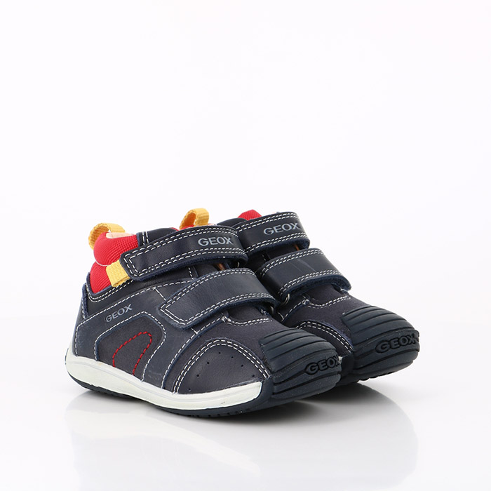 Geox chaussures geox bebe toledo navy red bleu1363001_5