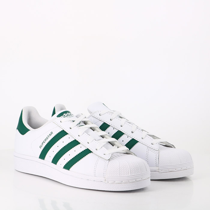 Adidas chaussures adidas superstar blanc vert blanc vert1363301_5