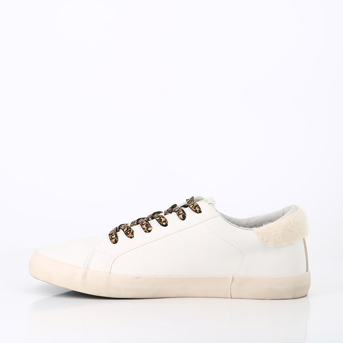 Le temps des cerises chaussures le temps des cerises city h19 leo white blanc1364801_4