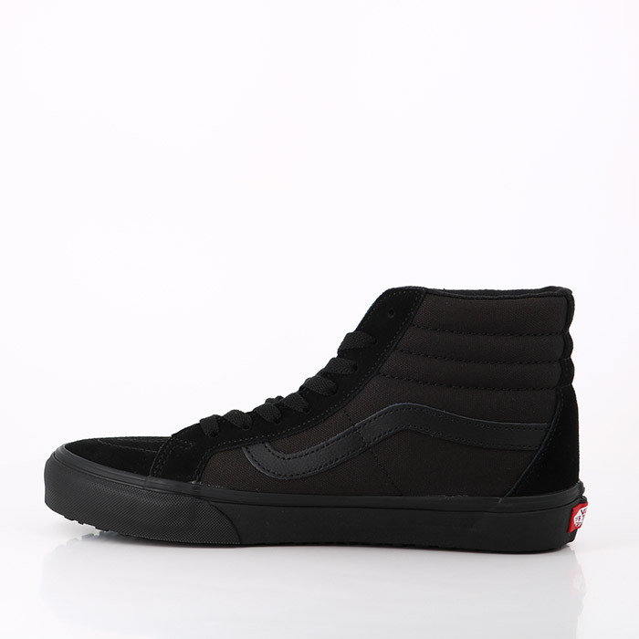 Vans chaussures vans sk8 hi reissue uc (made frthmkrs) black checkerboarder noir1372401_4