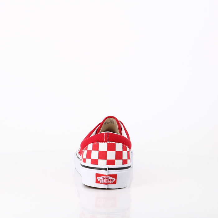 Vans chaussures vans era (checkerboard) racing red rouge1373201_2