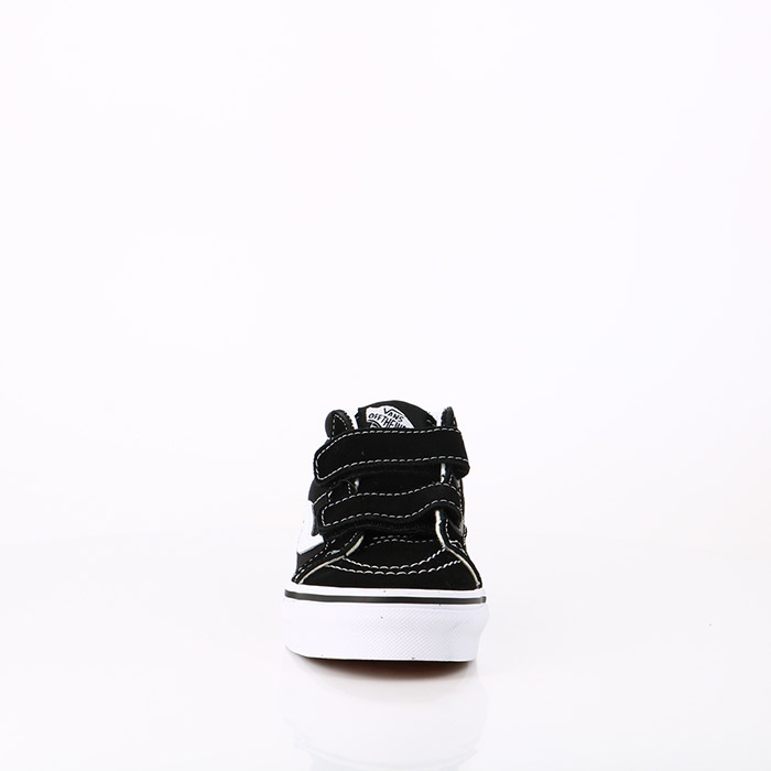 Vans chaussures vans enfant sk8 mid reissue v black true white noir1375201_5