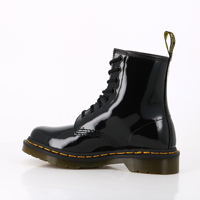 Dr martens chaussures dr martens 1460 patent black patent lamper noir1377201_4