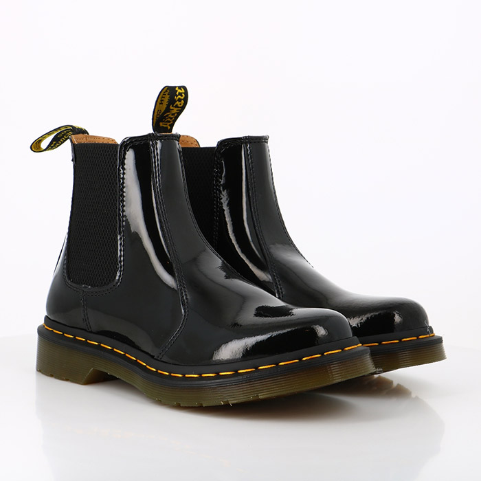 Dr martens chaussures dr martens 2976 vernies black patent lamper noir1377301_2