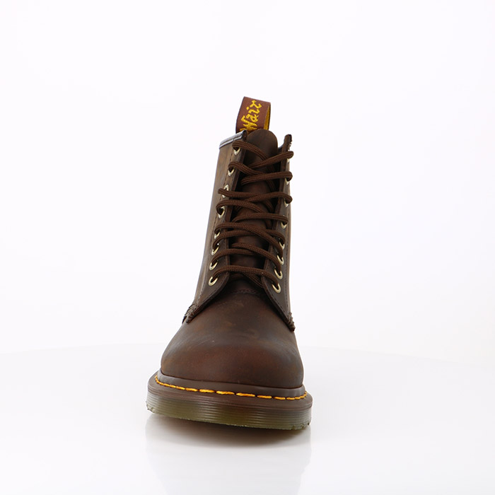 Dr martens chaussures dr martens 1460 crazy horse gaucho crazy horse marron1377601_5