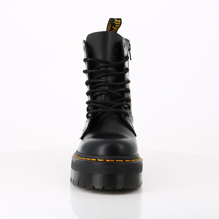 Dr martens chaussures dr martens jadon black polished smooth noir1379301_5
