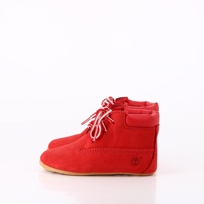 Timberland chaussures timberland bebe crib chausson et bonnet rouge1382501_3