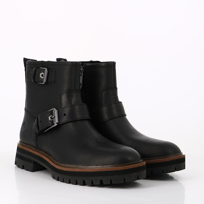 Timberland chaussures timberland botte de moto london square noir1382901_2