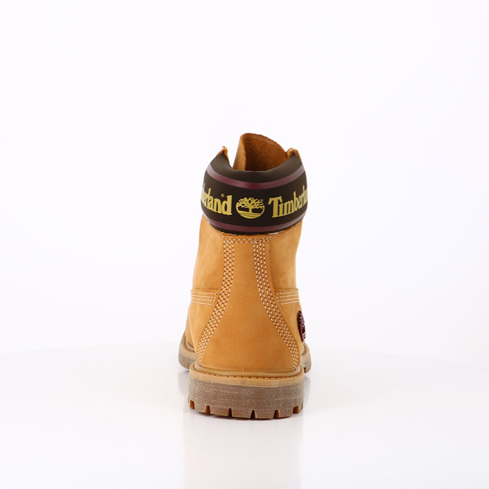 Timberland chaussures timberland 6 inch logo collar boot jaune waterproof jaune1384601_3