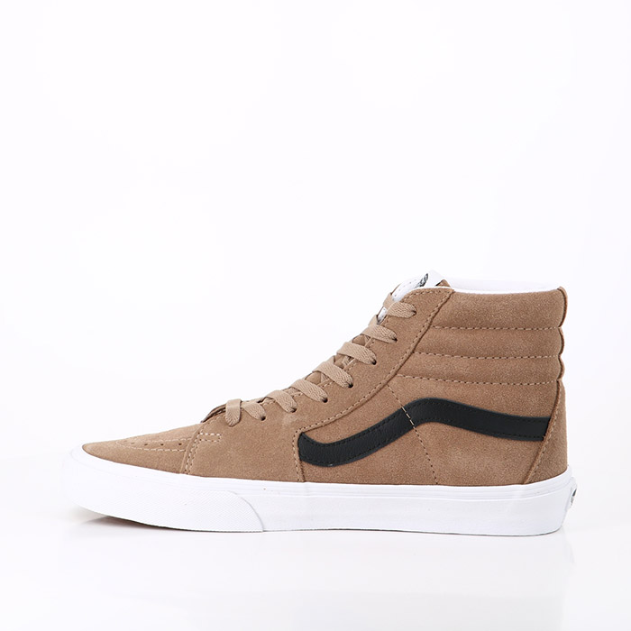 Vans chaussures vans sk8 hi portabella true white marron1390001_4