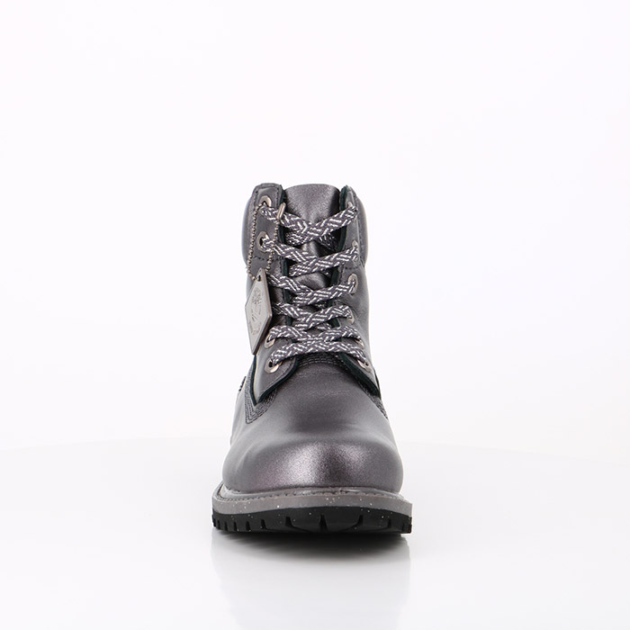 Timberland chaussures timberland 6 inch boot premium dark grey metallic argent1390201_3