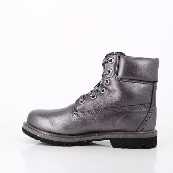 Timberland chaussures timberland 6 inch boot premium dark grey metallic argent1390201_4