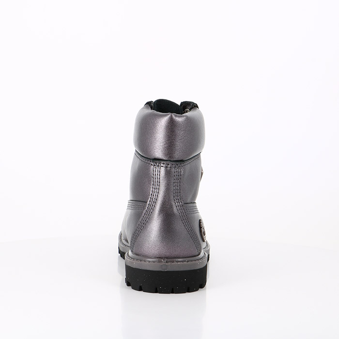 Timberland chaussures timberland 6 inch boot premium dark grey metallic argent1390201_5