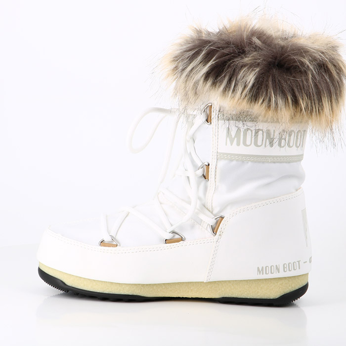 Moon boot chaussures moon boot monaco low wp2 white blanc1390901_4