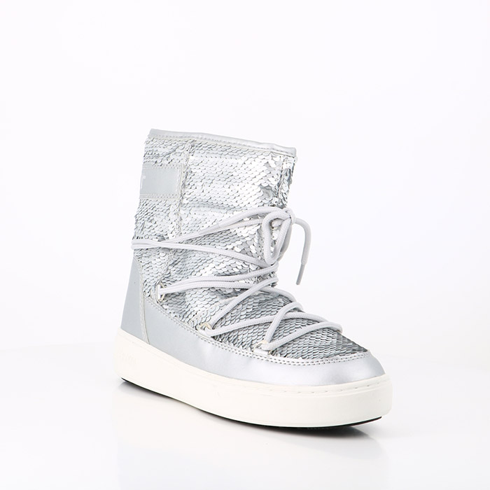 Moon boot chaussures moon boot pulse mid disco pulse silver argent1391101_2