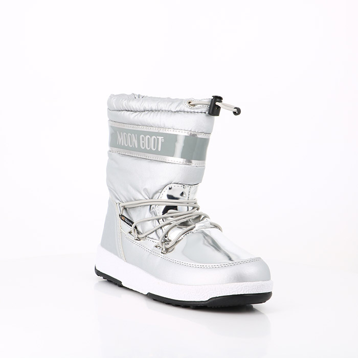 Moon boot chaussures moon boot enfant jr girl soft wp silver gris1391801_2