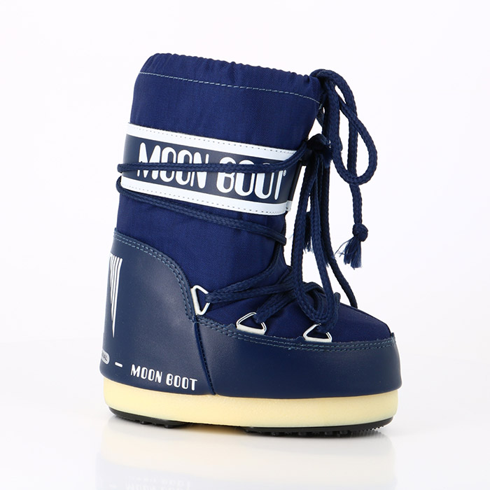 Moon boot chaussures moon boot enfant nylon blue bleu1392101_1