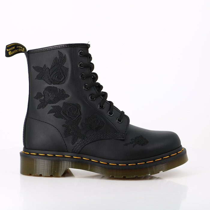 Dr martens chaussures dr martens 1460 vonda mono black softy t noir