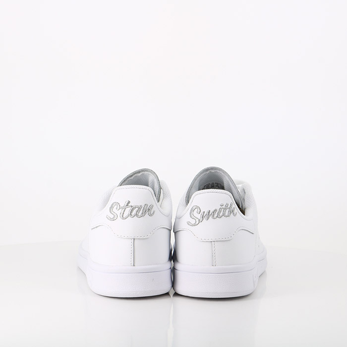Adidas chaussures adidas stan smith blanc blanc argent metal blanc1396501_2