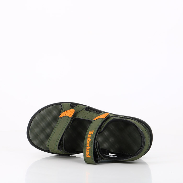 Timberland chaussures timberland enfant perkins row strap sandal dark green vert1396801_5