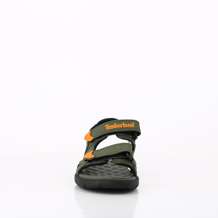 Timberland chaussures timberland enfant perkins row strap sandal dark green vert1396801_6