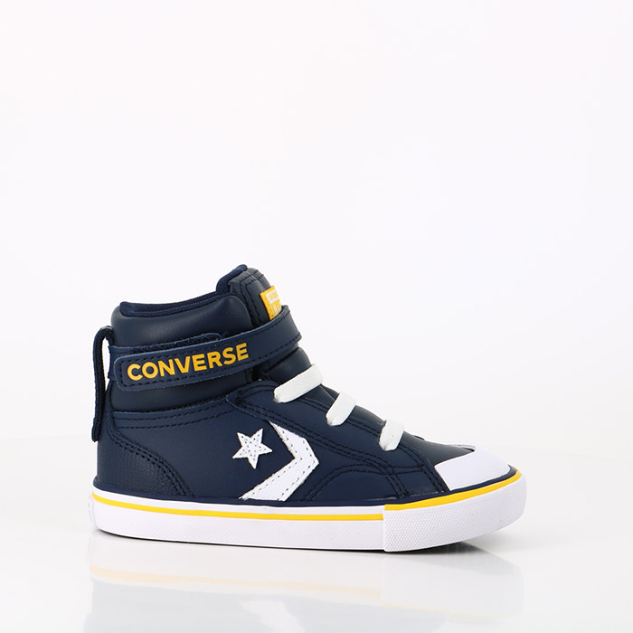Converse chaussures converse bebe pro blaze strap hi obsidian amarillo bleu