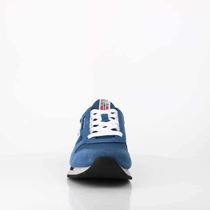 Napapijri chaussures napapijri man suede mesh running sum avio bleu1399301_4