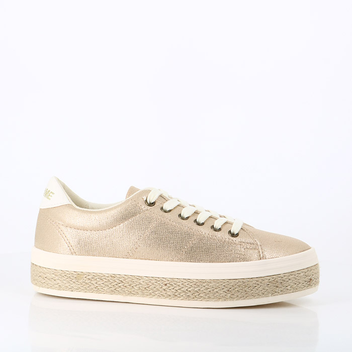 No name chaussures no name malibu sneaker irun gold or