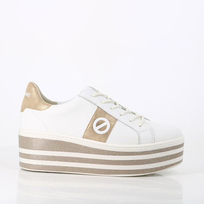 No name chaussures no name boost sneaker soft white gold or