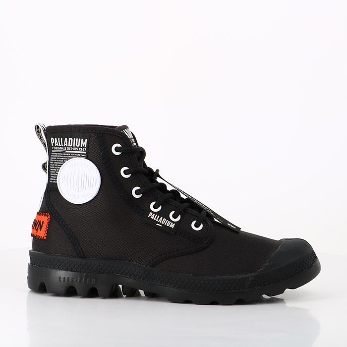 Palladium chaussures palladium pampa lite overlab black black noir