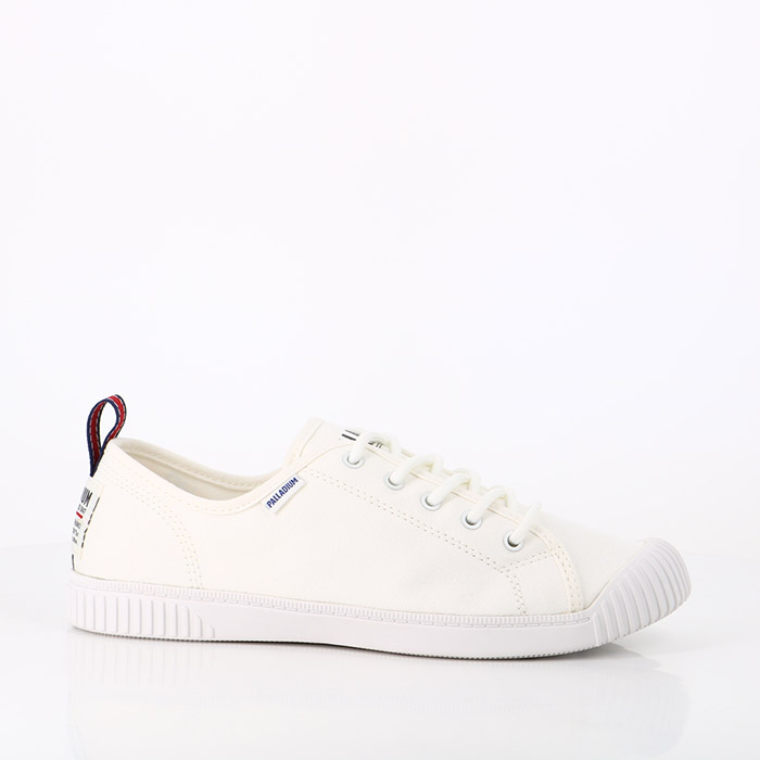 Palladium chaussures palladium easy lace canvas star white blanc