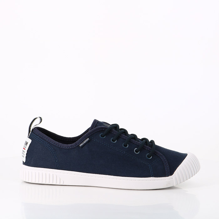 Palladium chaussures palladium easy lace canvas eclipse bleu