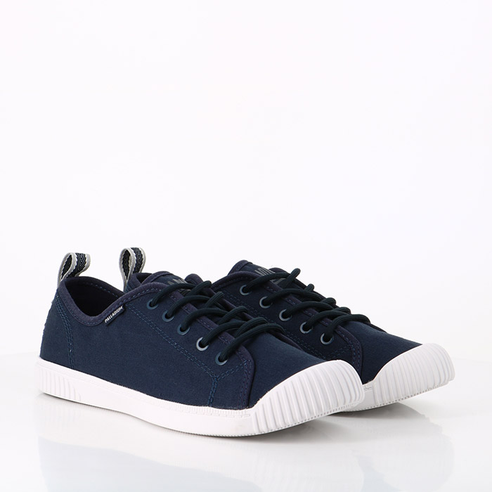 Palladium chaussures palladium easy lace canvas eclipse bleu1405801_2