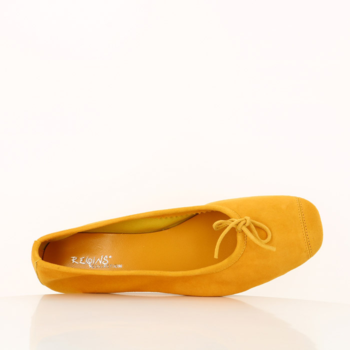 Reqins chaussures reqins harmony peau cc ocre jaune1407401_4