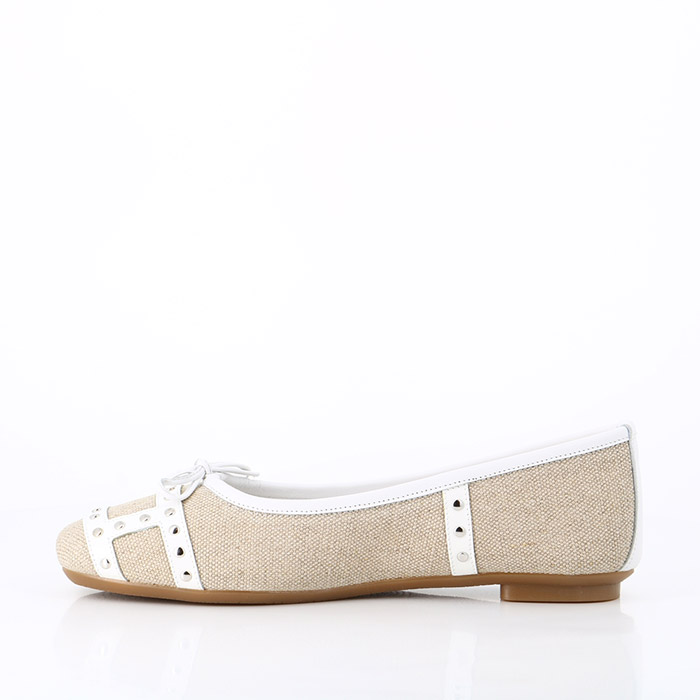 Reqins chaussures reqins hondriane rock lin naturel blanc beige1407801_3