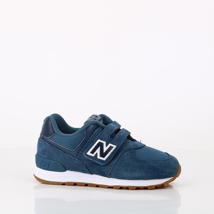 New balance chaussures new balance bebe iv574prn marine bleu