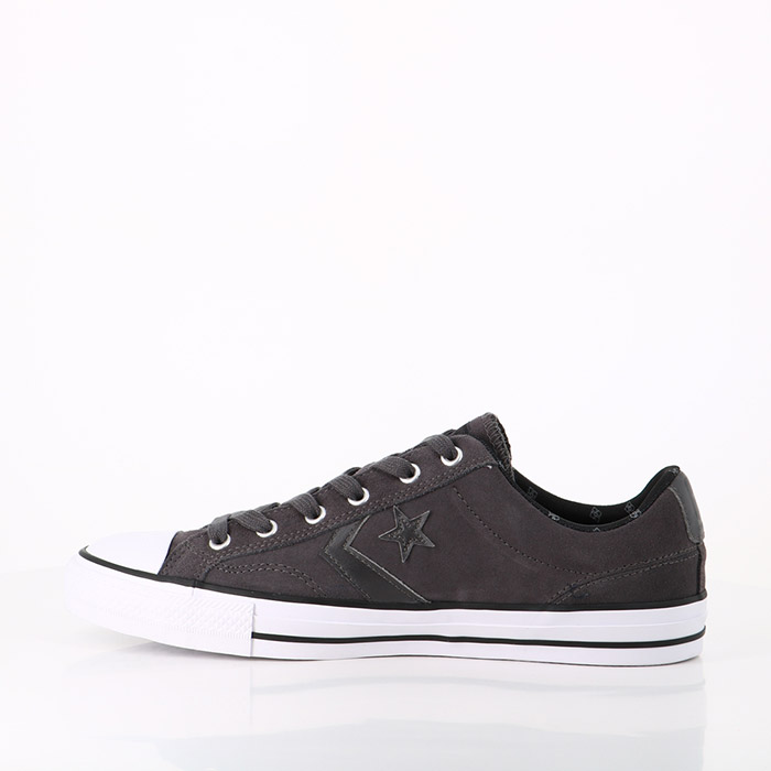Converse chaussures converse star player twisted prep a tige basse thunder grey black white gris1409101_4