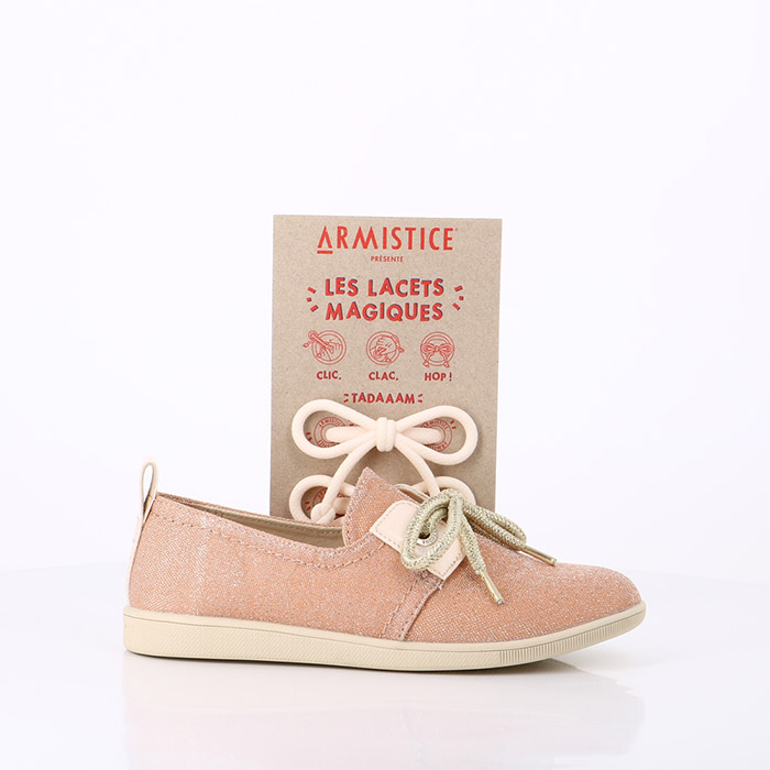Armistice chaussures armistice enfant stone one k pink rose1409201_2