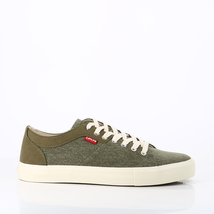 Levis chaussures levis woodward dark khaki vert