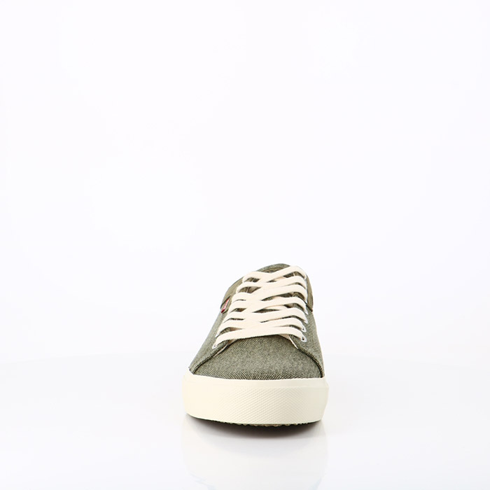 Levis chaussures levis woodward dark khaki vert1410601_5