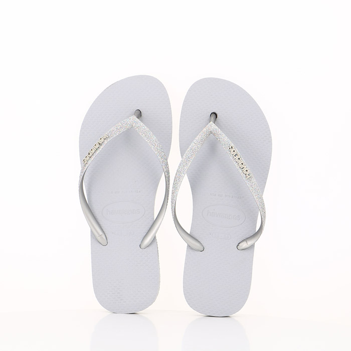Havaianas chaussures havaianas slim glitter ice grey argent1415201_1