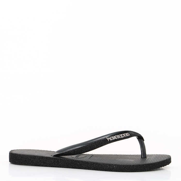 Havaianas chaussures havaianas slim sparkle black noir1416601_4