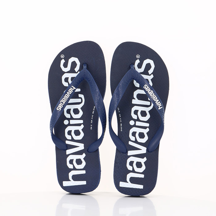 Havaianas chaussures havaianas top logomania navy blue bleu