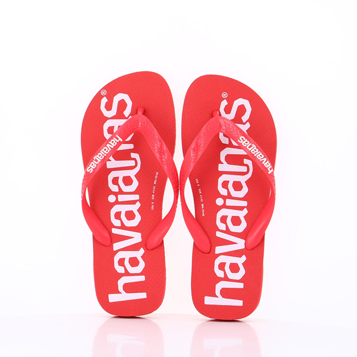 Havaianas chaussures havaianas top logomania ruby red rouge